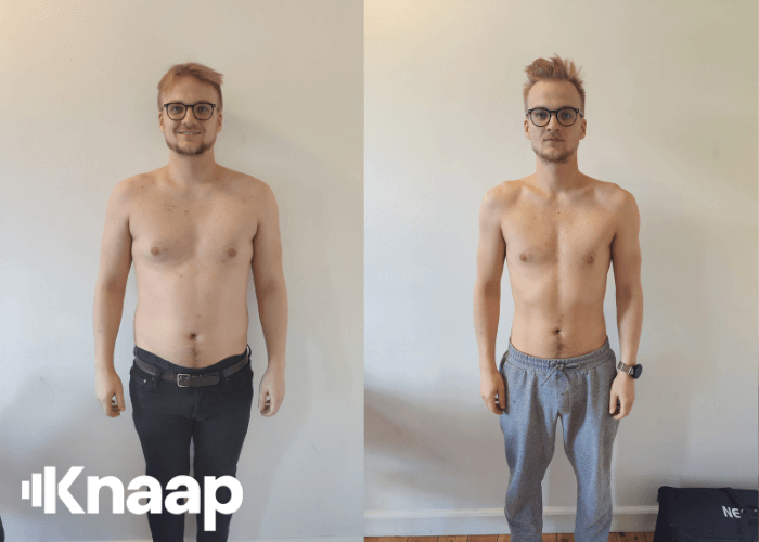 Andreas tabte sig næsten 18 kg på 14 uger
